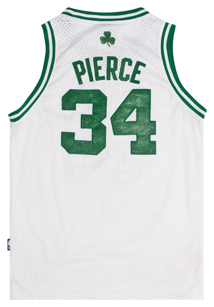 2006-10 BOSTON CELTICS PIERCE #34 ADIDAS SWINGMAN JERSEY (HOME) Y 2 CELH0608Back
