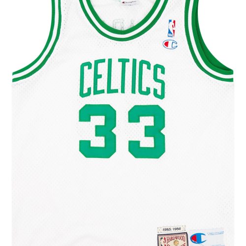 1985-86 BOSTON CELTICS BIRD #33 CHAMPION HARDWOOD CLASSICS JERSEY (HOME) XL