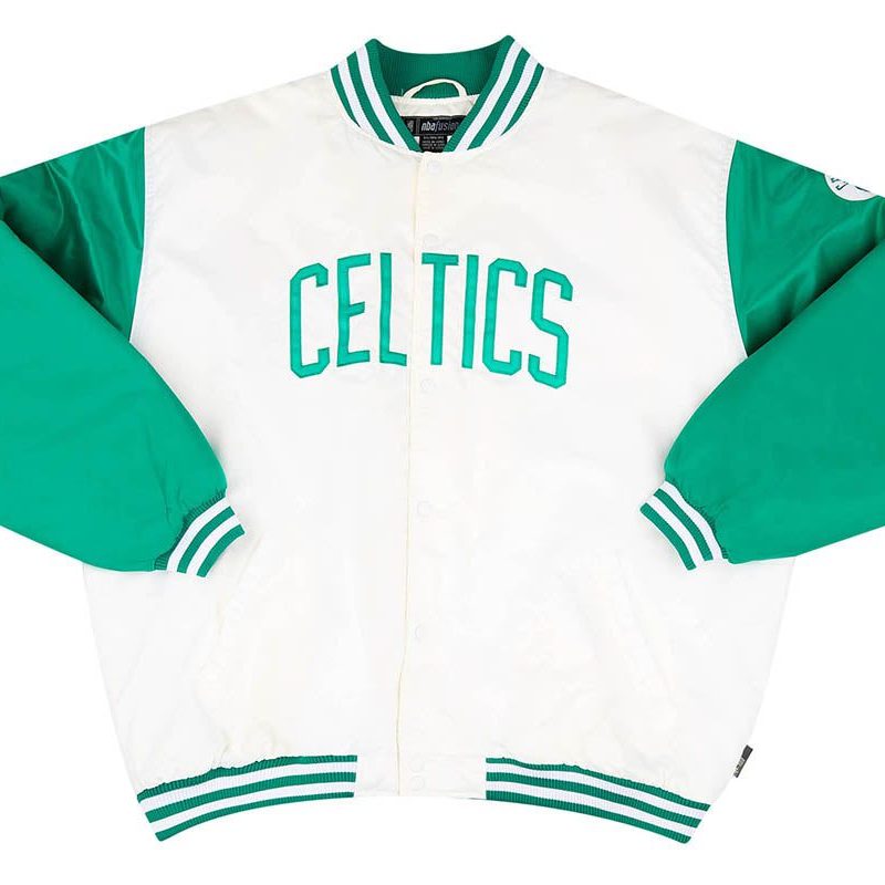 2000's BOSTON CELTICS REEBOK NBA FUSION VARSITY JACKET 3XL