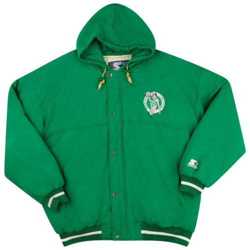 1990's BOSTON CELTICS STARTER RAIN COAT XL