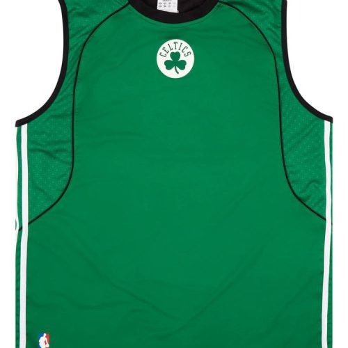 2009 BOSTON CELTICS ADIDAS REVERSIBLE TRAINING JERSEY XL