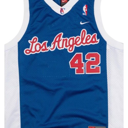 2002-04 LA CLIPPERS BRAND #42 NIKE SWINGMAN JERSEY (ALTERNATE) Y