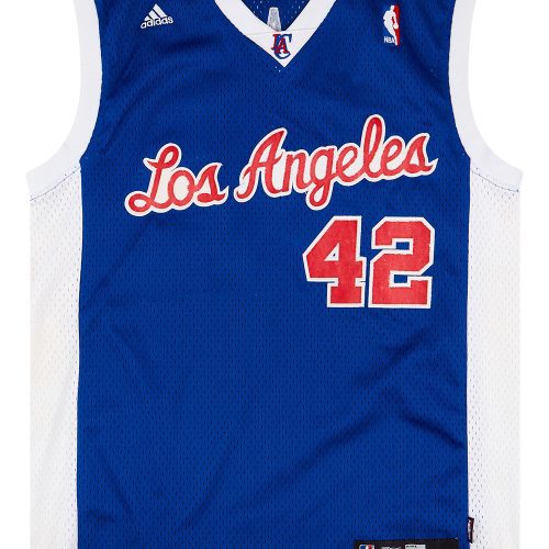 2006-08 LA CLIPPERS BRAND #42 ADIDAS SWINGMAN JERSEY (ALTERNATE) M
