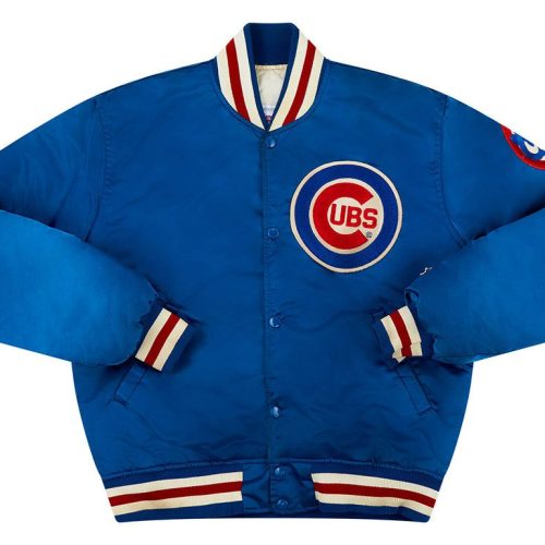 1990’s CHICAGO CUBS STARTER SATIN VARSITY JACKET L