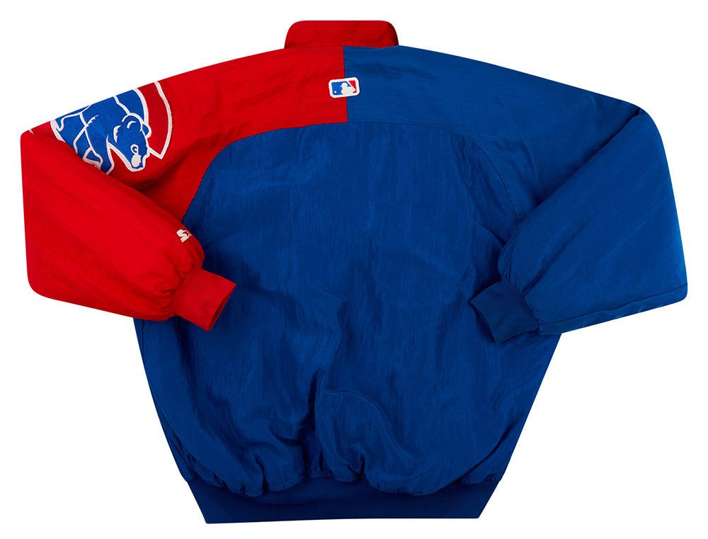 1990’s CHICAGO CUBS STARTER DUGOUT JACKET XL 2 CUBJ9005Back