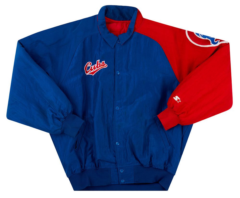 1990’s CHICAGO CUBS STARTER DUGOUT JACKET XL 1 CUBJ9005Front