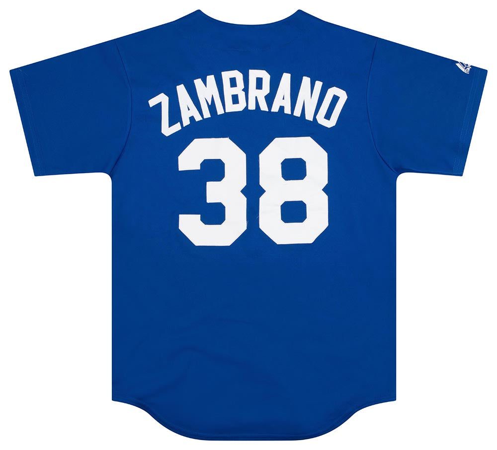 2004-08 CHICAGO CUBS ZAMBRANO #38 MAJESTIC JERSEY (ALTERNATE) M 2 CUBT0403Back