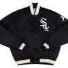 1990's CHICAGO WHITE SOX STARTER SATIN VARSITY JACKET XL 2 CWSJ9010Front