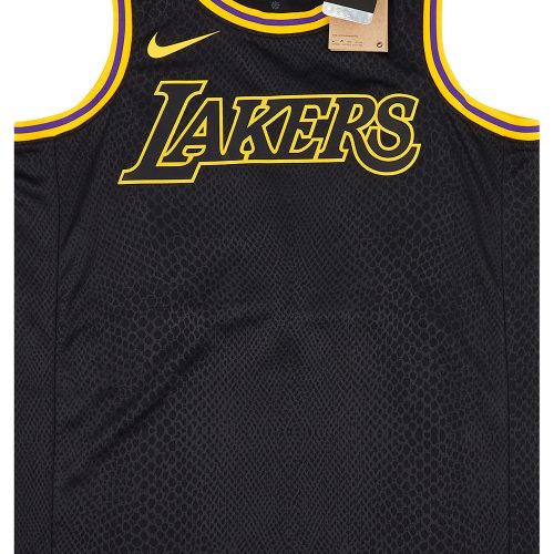 2020 LA LAKERS JAMES #23 NIKE SWINGMAN JERSEY (ALTERNATE) M - W/TAGS