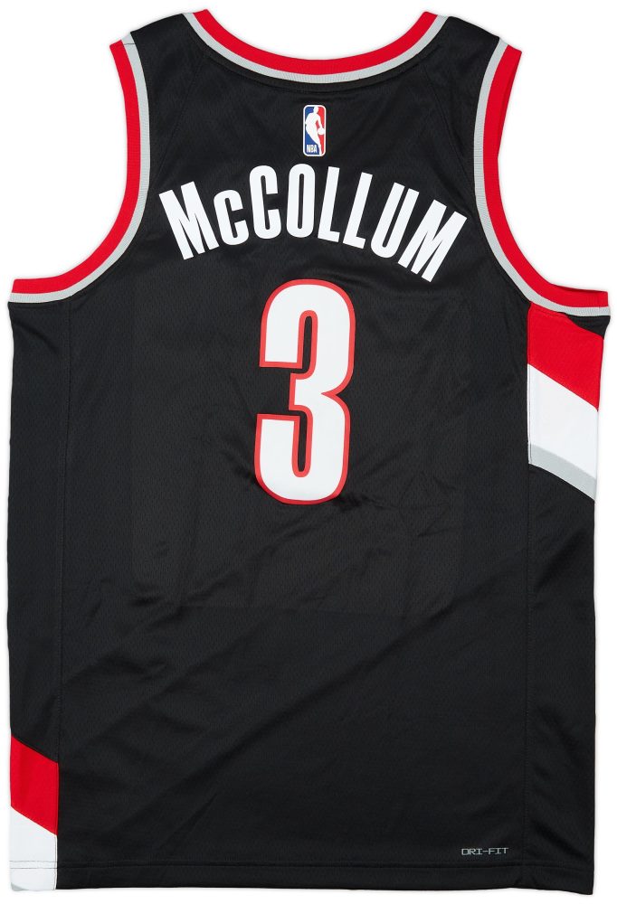 2017-22 PORTLAND TRAIL BLAZERS McCOLLUM #3 NIKE SWINGMAN JERSEY (AWAY) M - W/TAGS 2 ClassicAmericanSports 6 4786d60d d783 40be a052 7cc95345a23a