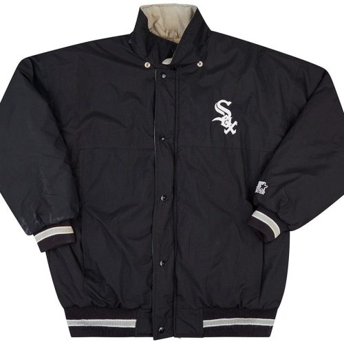 1990's CHICAGO WHITE SOX STARTER RAIN COAT L