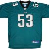 2005-06 PHILADELPHIA EAGLES SCHULTZ #53 REEBOK ON FIELD JERSEY (HOME) XL 4 EAGH0531 1