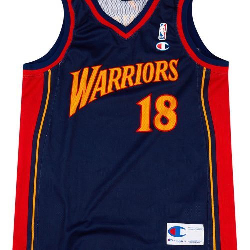 2007-09 GOLDEN STATE WARRIORS BELINELLI #18 CHAMPION JERSEY (AWAY) M