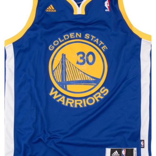 2010-14 GOLDEN STATE WARRIORS CURRY #30 ADIDAS SWINGMAN JERSEY (AWAY) M