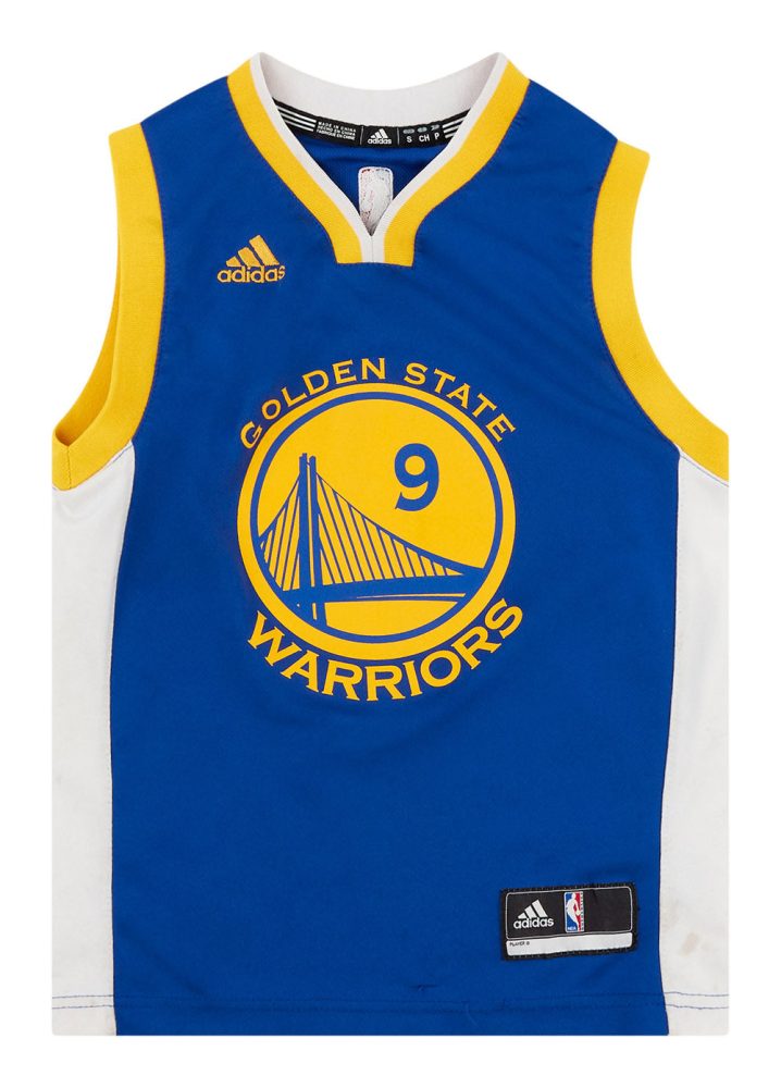 2014-17 GOLDEN STATE WARRIORS IGUODALA #9 ADIDAS JERSEY (AWAY) Y 1 GSWA1416Front