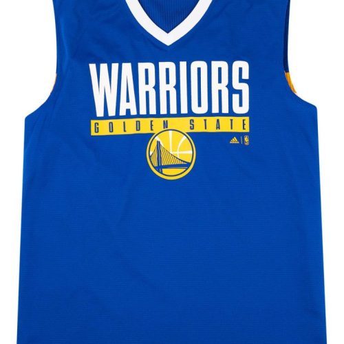 2010's GOLDEN STATE WARRIORS ADIDAS REVERSIBLE TRAINING JERSEY M