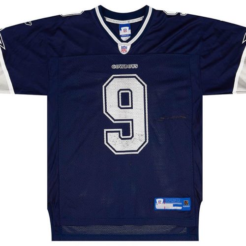 2005-06 DALLAS COWBOYS ROMO #9 REEBOK ON FIELD JERSEY (HOME) M