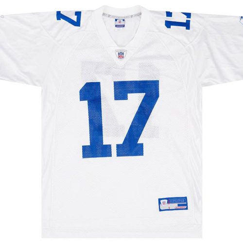 2002-03 DALLAS COWBOYS CARTER #17 REEBOK ON FIELD JERSEY (AWAY) L