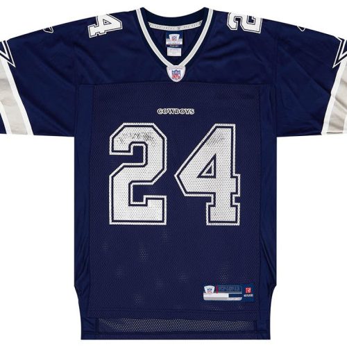 2007 DALLAS COWBOYS BARBER #24 REEBOK ON FIELD JERSEY (HOME) S
