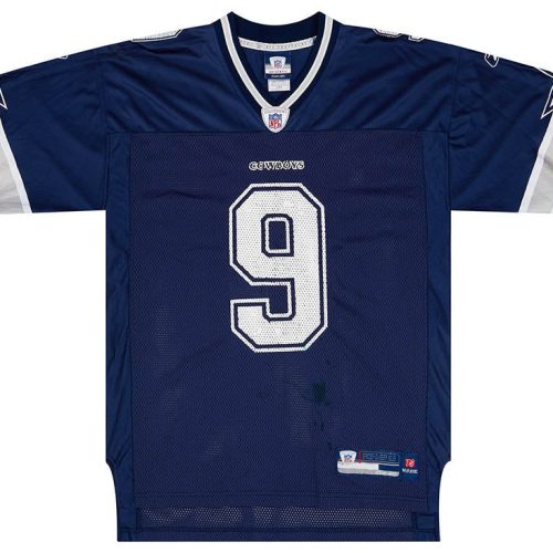 2007 DALLAS COWBOYS ROMO #9 REEBOK ON FIELD JERSEY (HOME) M