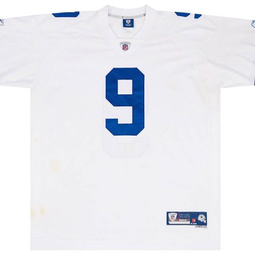 2008-11 DALLAS COWBOYS ROMO #9 REEBOK PREMIER JERSEY (AWAY) XXL
