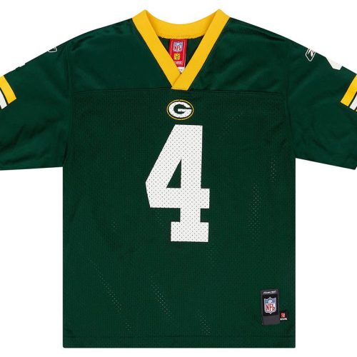 2007 GREEN BAY PACKERS FAVRE #4 REEBOK REPLICA JERSEY (HOME) Y