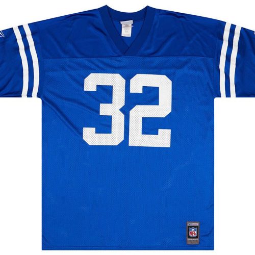 2001 INDIANAPOLIS COLTS JAMES #32 REEBOK JERSEY (HOME) XL