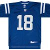 2005-06 INDIANAPOLIS COLTS MANNING #18 REEBOK ON FIELD JERSEY (HOME) M 4 Game7 24 05 23 88 326582d0 86ba 4eda 9193 f4c20f66ec15