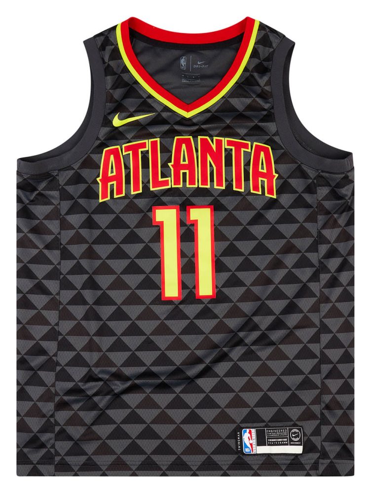 2018-20 ATLANTA HAWKS YOUNG #11 NIKE SWINGMAN JERSEY (AWAY) L 1 HAWA1803Front