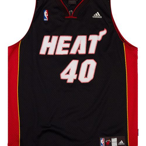 2006-10 MIAMI HEAT HASLEM #40 ADIDAS SWINGMAN JERSEY (AWAY) M