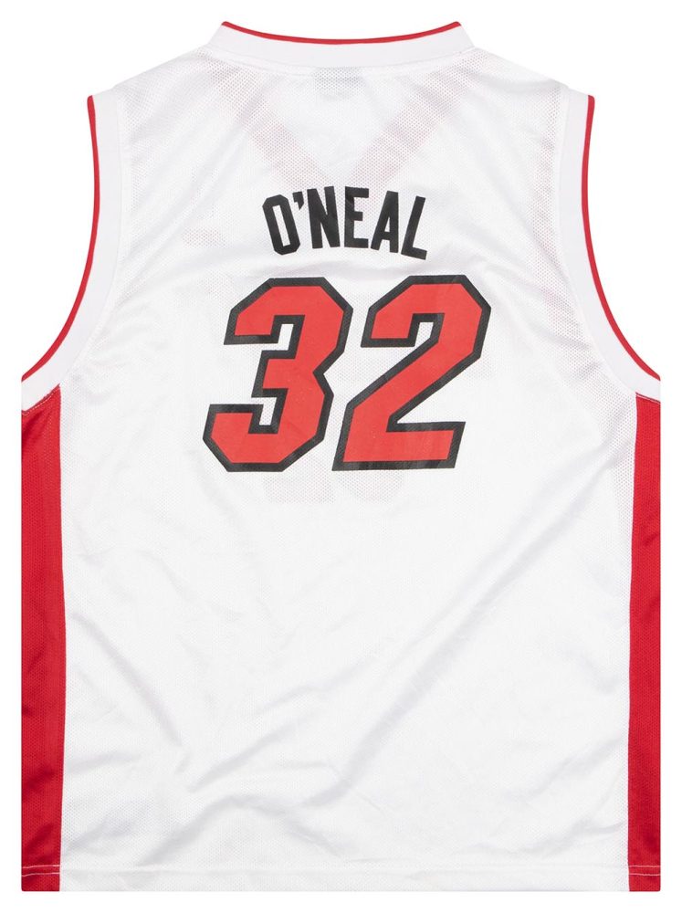 2004-06 MIAMI HEAT O’NEAL #32 REEBOK JERSEY (HOME) Y 2 HEAH0431Back