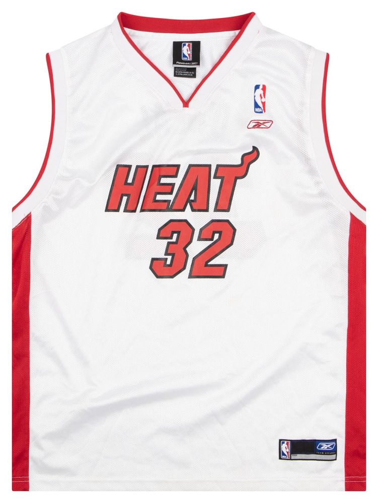 2004-06 MIAMI HEAT O’NEAL #32 REEBOK JERSEY (HOME) Y 1 HEAH0431Front