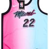 2020-21 MIAMI HEAT BUTLER #22 NIKE SWINGMAN JERSEY (ALTERNATE) Y - W/TAGS 4 HEAT2001Front