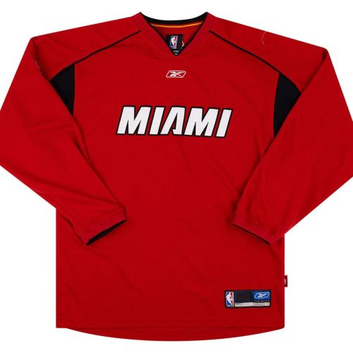 2005-06 MIAMI HEAT REEBOK WARM-UP TOP L
