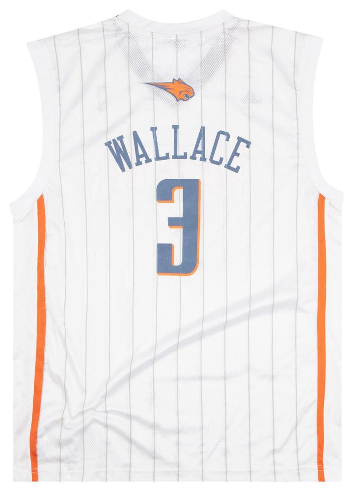 2009-10 CHARLOTTE BOBCATS WALLACE #3 ADIDAS JERSEY (HOME) XL 2 HORH0901Back