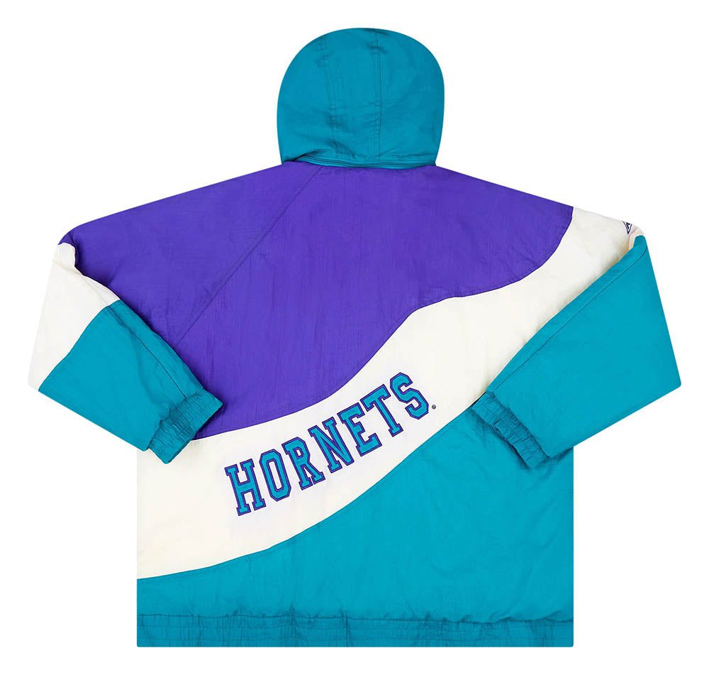 1990’s CHARLOTTE HORNETS APEX ONE RAIN COAT XL 2 HORJ9010Back