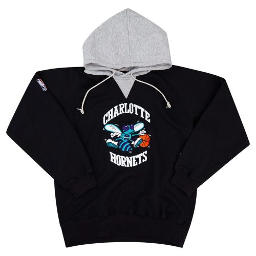 1990's CHARLOTTE HORNETS STARTER HOODED SWEAT TOP S
