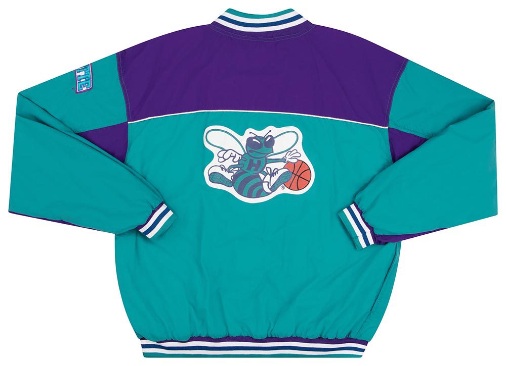 1990's CHARLOTTE HORNETS CHAMPION WARM-UP JACKET XL 2 HORTR9006Back