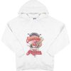 1995 CLEVELAND INDIANS STARTER HOODED SWEAT TOP L 3 INDS9501Front