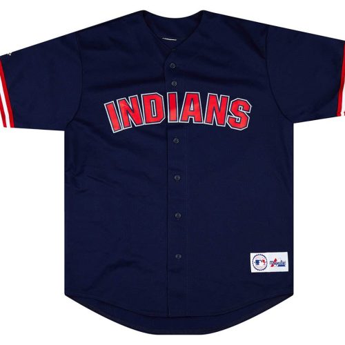 2000-02 CLEVELAND INDIANS THOME #25 MAJESTIC JERSEY (ALTERNATE) XL