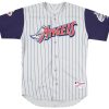 2001 ANAHEIM ANGELS RAWLINGS PRO CUT JERSEY (AWAY) L 4 LAAA0101Front