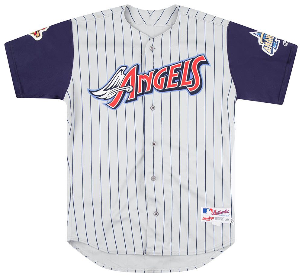 2001 ANAHEIM ANGELS RAWLINGS PRO CUT JERSEY (AWAY) L 1 LAAA0101Front