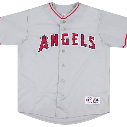 2003-08 LA ANGELS MAJESTIC JERSEY (AWAY) L
