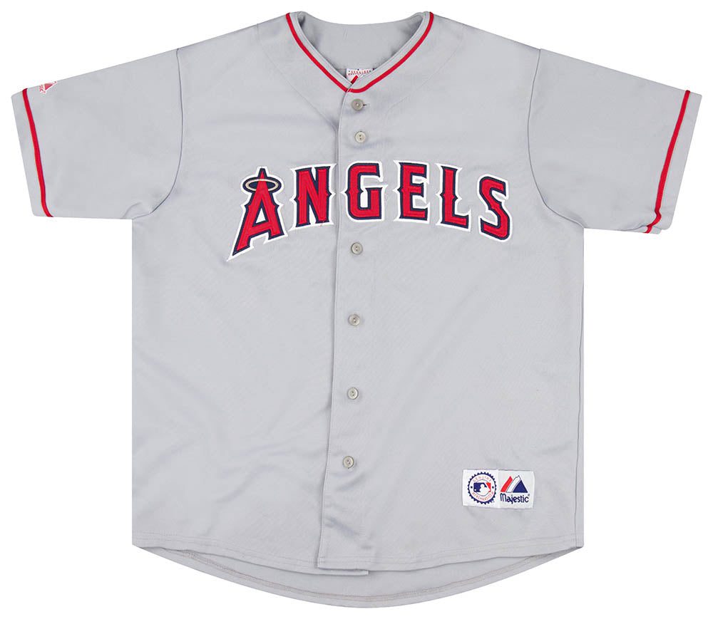 2003-08 LA ANGELS MAJESTIC JERSEY (AWAY) L 1 LAAA0301Front