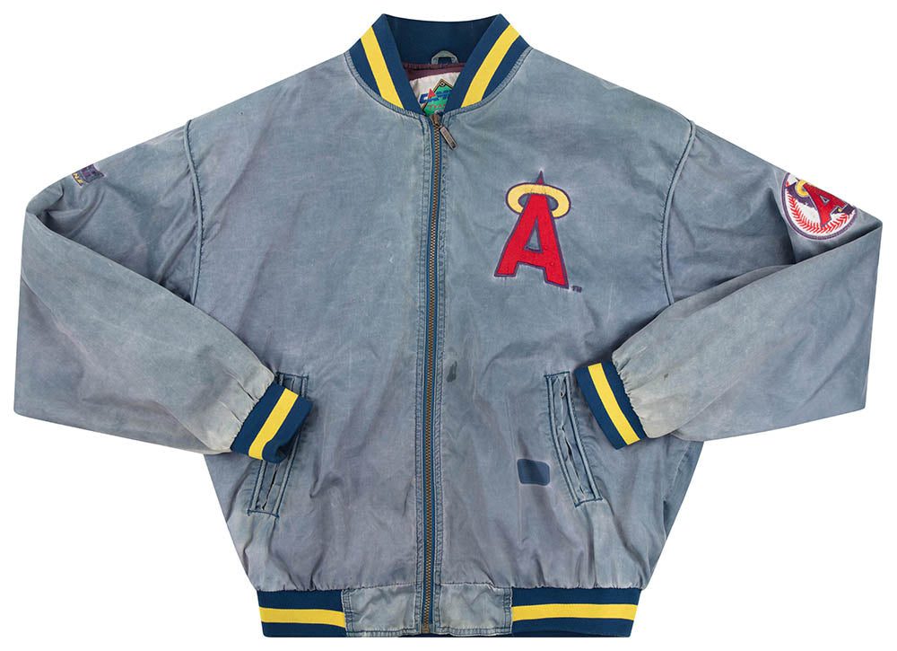 1990-96 CALIFORNIA ANGELS CAMPRI JACKET L 1 LAAJ9001Front