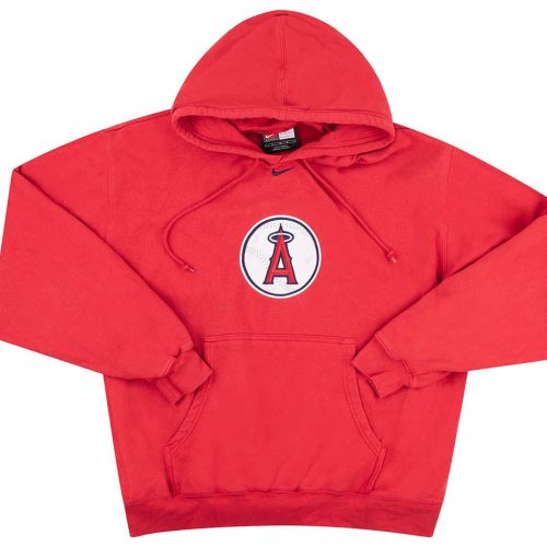 2000's LA ANGELS NIKE HOODED SWEAT TOP L
