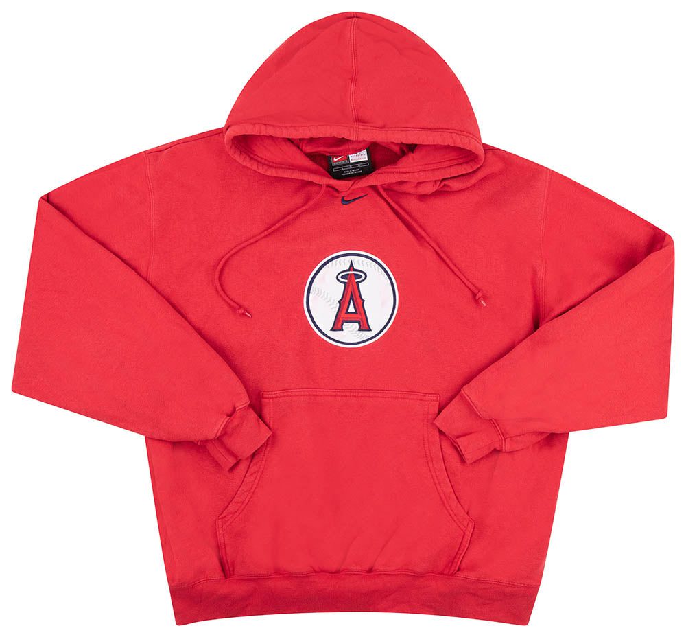 2000's LA ANGELS NIKE HOODED SWEAT TOP L 1 LAAS0001Front