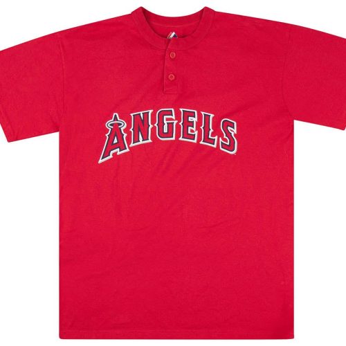 2013 LA ANGELS MAJESTIC TEE L