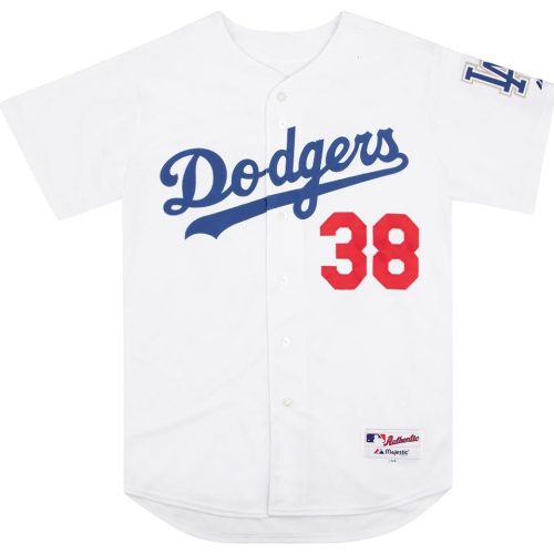 2003-06 LA DODGERS GAGNE #38 AUTHENTIC MAJESTIC JERSEY (HOME) L