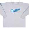 2001 LA DODGERS NIKE L/S TEE XL 4 LADTS0101Front